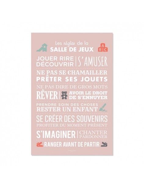 Tapis salle de jeux - Rose Tapis salle de jeux - Rose